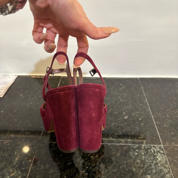 Tabatha Simmons platforms suede - Picture 5 of 5